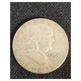 1963 Franklin Half Dollar Coin
