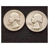 1950 Washington Quarters