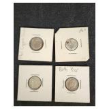 Dimes Collection including 1965, 1964, 1959 Coins