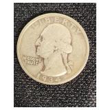 1934 and 1936 Washington Quarter Coins