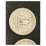 1941 Washington Quarter Coins