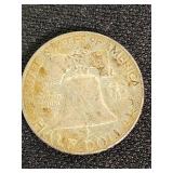 1963 Franklin Half Dollar Coin