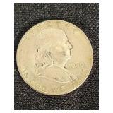 1960 Franklin Half Dollar Coin