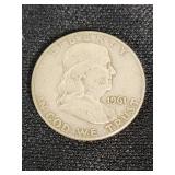 1961 Franklin Half Dollar Coin
