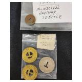 Lot of Collectible Tokens and Medals