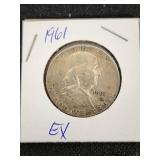 1961 Franklin Half Dollar Coin