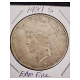 1927 S Peace Silver Dollar