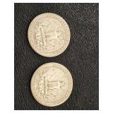 1952 Washington Silver Quarters