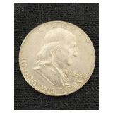 Franklin Half Dollar Coin 1963 - United States Half Dollar
