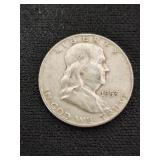 1953 Franklin Half Dollar Coin