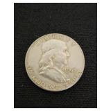 1963 Franklin Half Dollar Coin