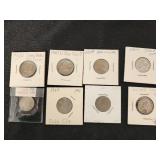 Set of Jefferson Nickels with Various Errors and Features