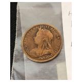 Collection of Foreign Coins from Various Countries and Eras