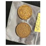 Canadian Coin Collection, Including 1947 and 1970 Pennies, Nickels, Quarters