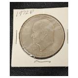 1972 Eisenhower Dollar Coin