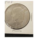 1972 Eisenhower Dollar Coin