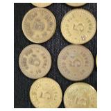 Lot of Vintage Trade Tokens and Commemorative Coins