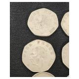 Lot of Mexican Coins and Currency