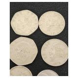 Lot of Mexican Coins and Currency
