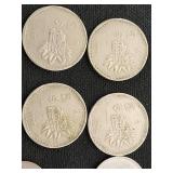 Lot of Mexican Coins and Currency