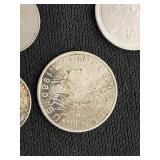 Lot of Mexican Coins and Currency