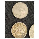 Lot of Mexican Coins and Currency
