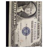 Lot of 3 U.S. Silver Certificate One Dollar Bills Series 1935 and 1957