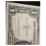 Lot of 3 U.S. Silver Certificate One Dollar Bills Series 1935 and 1957