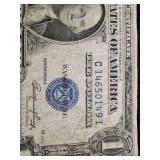 Lot of 3 U.S. Silver Certificate One Dollar Bills Series 1935 and 1957