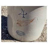 Red Wing Union Stoneware 4 Gallon Crock with Handles