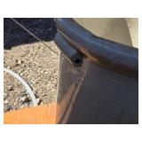 Red Wing Union Stoneware 10 Gallon Crock - 1 Handle, Crack in Bottom