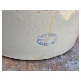 Red Wing Union Stoneware 10 Gallon Crock - 1 Handle, Crack in Bottom