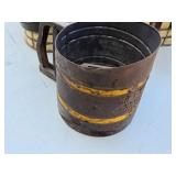 Vintage Bromco Cheese Grater, Flour Sifter, and Tin Box