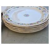 Set of Vintage China Dinnerware Including Homer Laughlin, Limoges, and Knowles