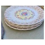 Set of Vintage China Dinnerware Including Homer Laughlin, Limoges, and Knowles