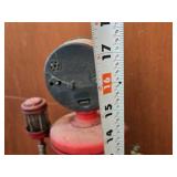 Vintage-Style Gas Pump Clock - Untested