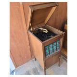 Edison Phonograph with Cabinet - Parts or Repair
