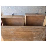 Antique Wooden Dresser with Mirror