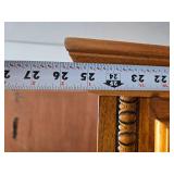 Curio Cabinet with Glass Shelves and Interior Lighting