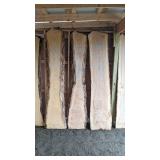 Ash Live Edge Slab - 95" x 18"