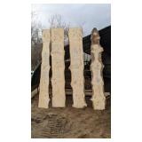 Pine Live Edge Slab - 116" 20"