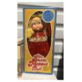 vintage 1985 PTL Club Susie Moppet Doll in original box