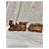 Vintage Collectible Banthrico General W&A.R.R. Railroad Steam Locomotive coin bank