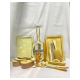 Art Deco Pearlized Vanity Set