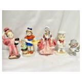 Collectible Royal Doulton "Goody Two Shoes" (HN 2037) and matching figurines