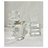 high end Shannon crystal perfume bottle