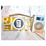 Portable Zenith radio with box