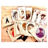 Mint condition vintage Elvis Presley playing cards set with plastic boxing