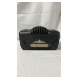 Vintage-Style Disney Black Plastic AM/FM Tabletop Radio