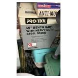 Pro-Tech 10" Bench Saw with Heavy Duty Steel Stand - Model 41061